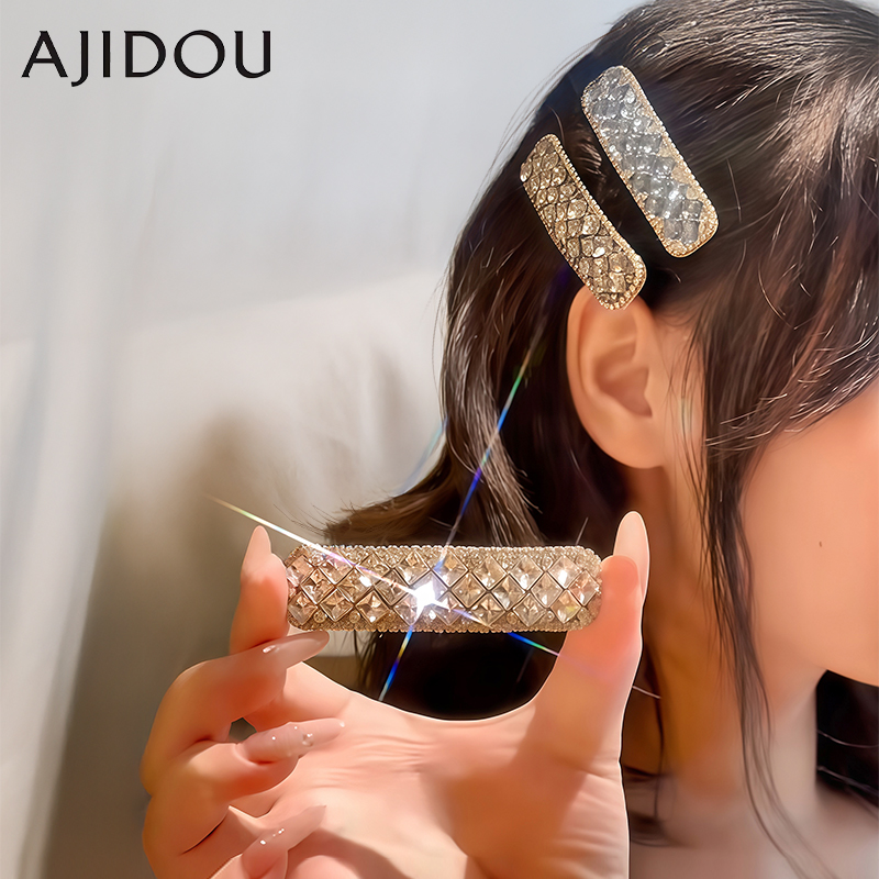 阿吉豆AJIDOU发饰女精致轻奢发夹
