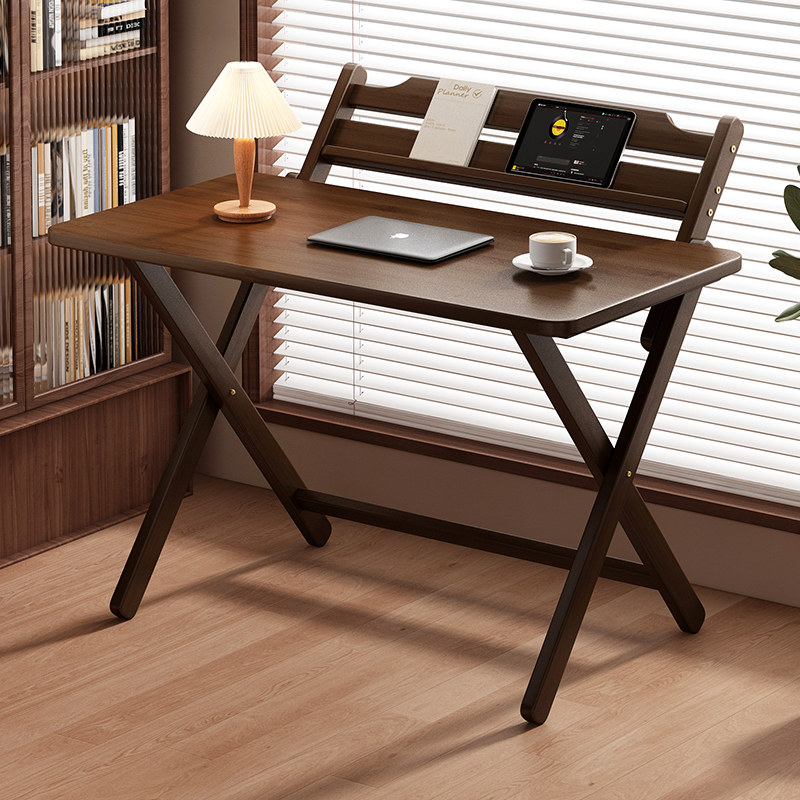 可折叠电脑桌台式卧室家用办公学习桌小户型写字书桌简易吃饭桌子