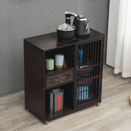 Bàn trà gia đình di động phòng khách bàn trà nhỏ tủ bên bàn trà nước sôi tích hợp bàn trà trà nước tủ bộ ấm trà giá để đồ bàn trà gỗ công nghiệp