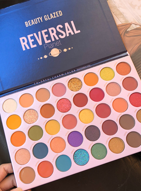 化妆师专用beauty glazed 40色星空眼影彩妆套装初学者多色眼影盘