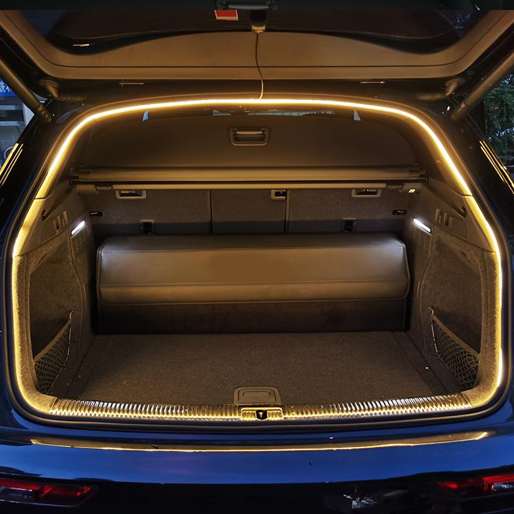 适用奥迪全系后备箱收纳箱内饰