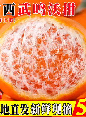 广西武鸣沃柑新鲜橘子水果3/5/9斤皮薄多汁当季柑橘现摘砂糖桔子