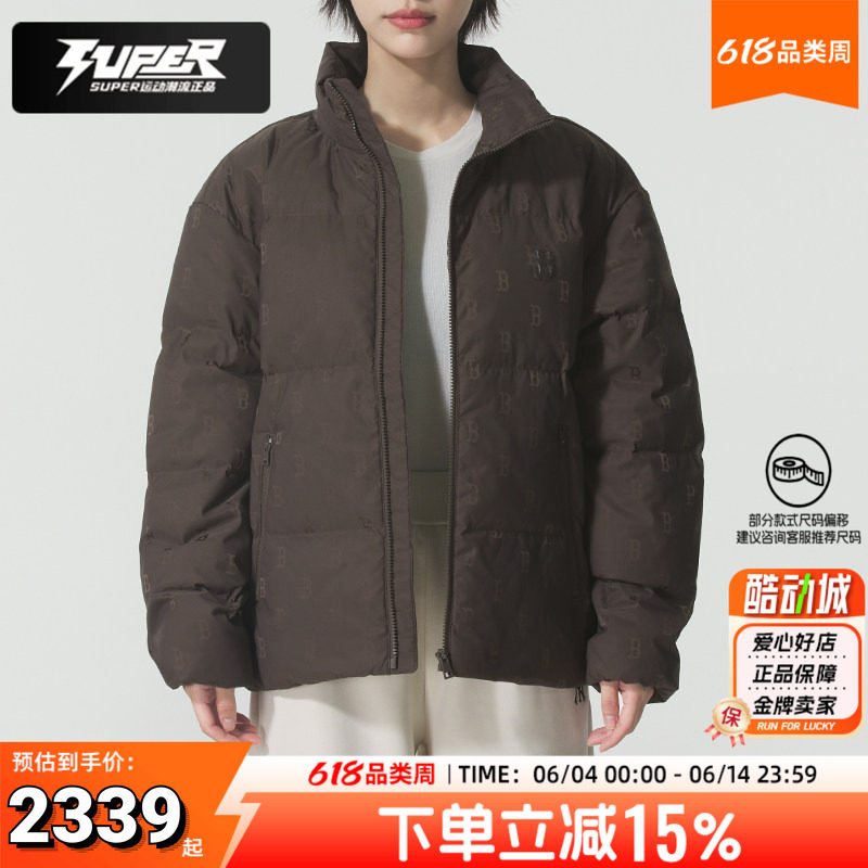 MLB正品羽绒服男装女装2025冬季新款防寒保暖NY情侣外套休闲夹克