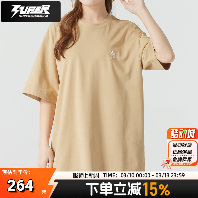 MLB男装女装情侣装2025夏季新款运动服时尚纽约洋基休闲服短袖T恤