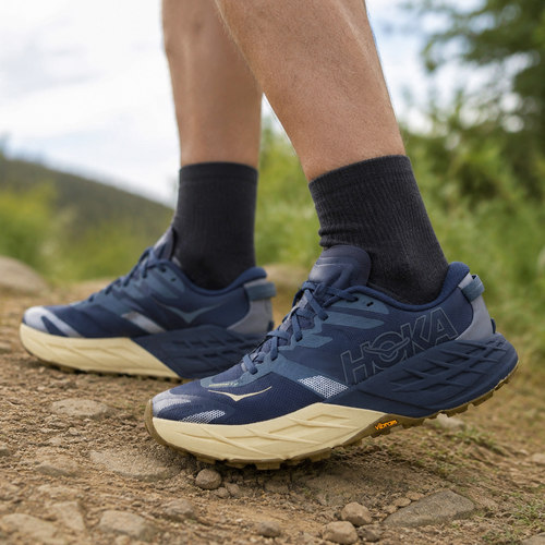 HOKA官方正品SPEEDGOAT 7飞速羚羊7男子越野跑鞋徒步鞋缓震运动鞋