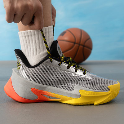 UA安德玛官方儿童篮球鞋CURRY SERIES 7减震耐磨大童青少年运动鞋