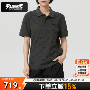 MLB正品男装女装短袖POLO衫26春季新款情侣运动服复古时尚休闲T恤