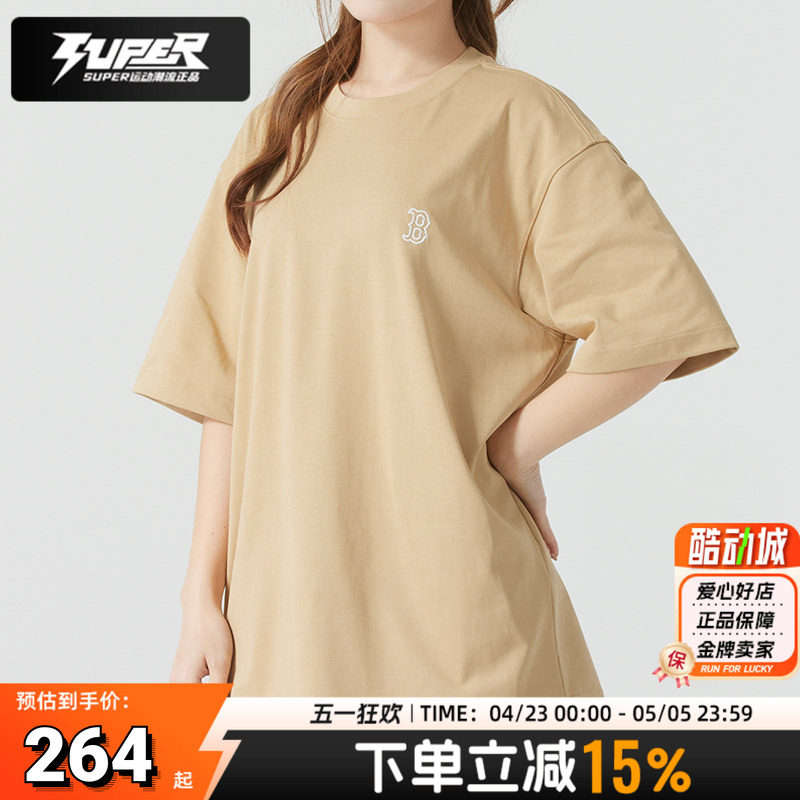 MLB男装女装 25夏季新款运动服时尚纽约洋基休闲服情侣款短袖T恤
