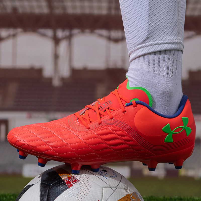 UA安德玛正品男鞋女鞋运动鞋人造草地比赛训练成人足球鞋FG长钉鞋
