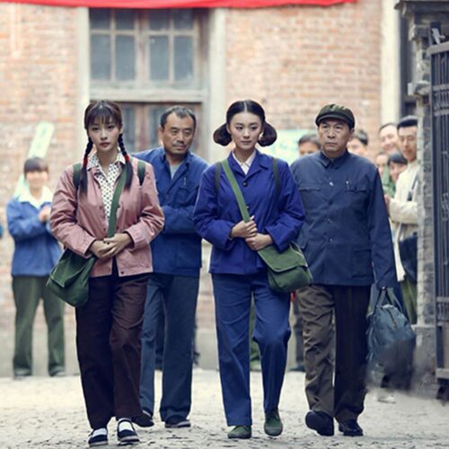 70年代复古知青80文艺青年下乡怀旧中山装农民工人海魂衫话剧服装