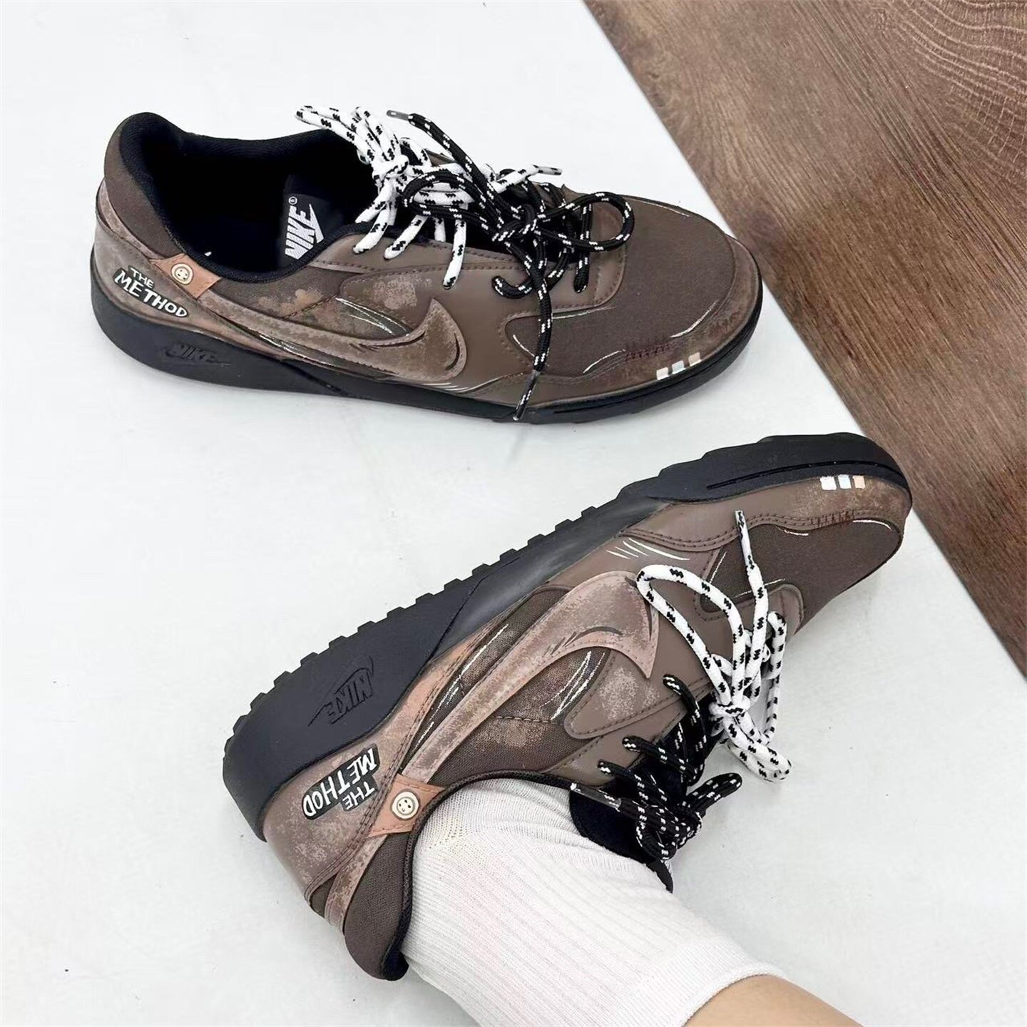【球鞋定制】Nike耐克 TERRA MANTA 可可脆方 男款百搭潮流休闲鞋