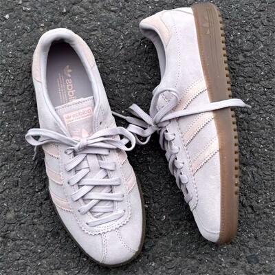 阿迪达斯三叶草男女鞋2026夏季新款舒适百搭轻便德训鞋板鞋IH4189