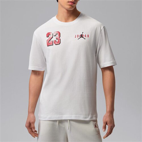 Nike耐克男子短袖2026夏季新款23号JORDAN舒适宽松T恤IF3128-100