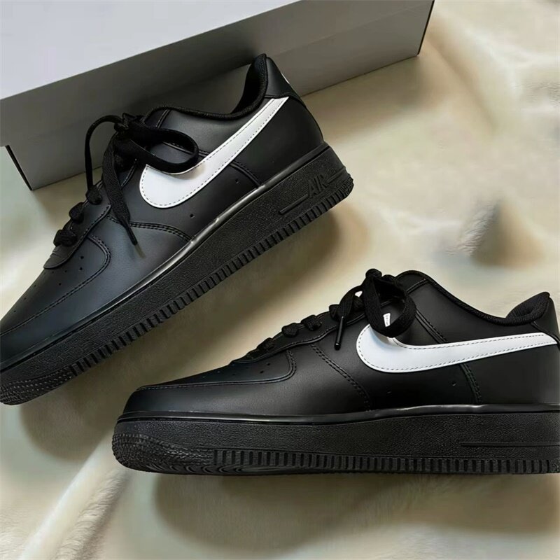 Nike耐克男鞋子2026夏季新款空军一号舒适低帮耐磨板鞋IR0952-001