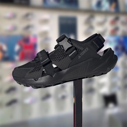 Adidas阿迪达斯男鞋2024夏季新款舒适防滑耐磨运动休闲凉鞋IF7596