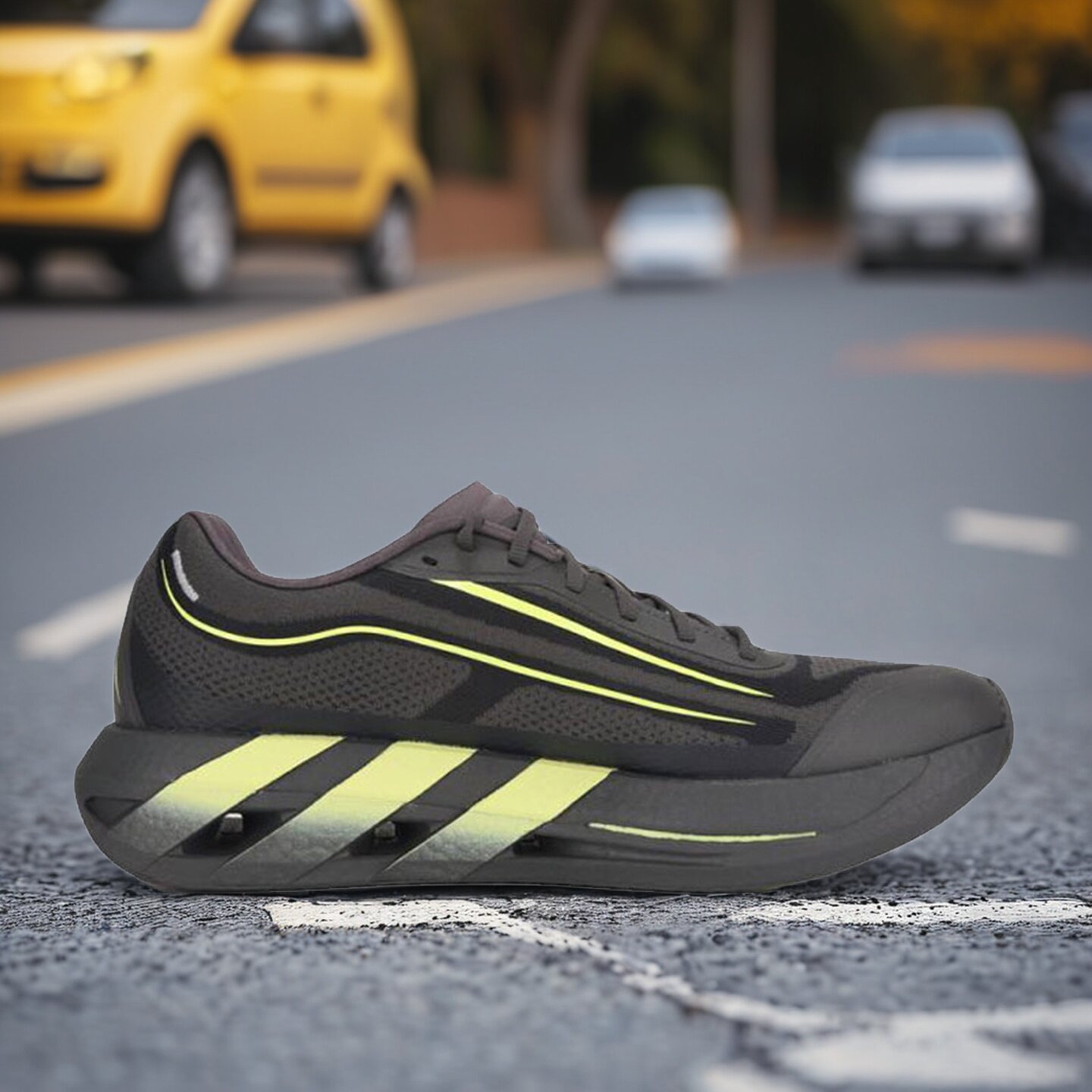 Adidas阿迪达斯男女鞋子2026冬季新款舒适透气防滑耐磨跑鞋LA2106