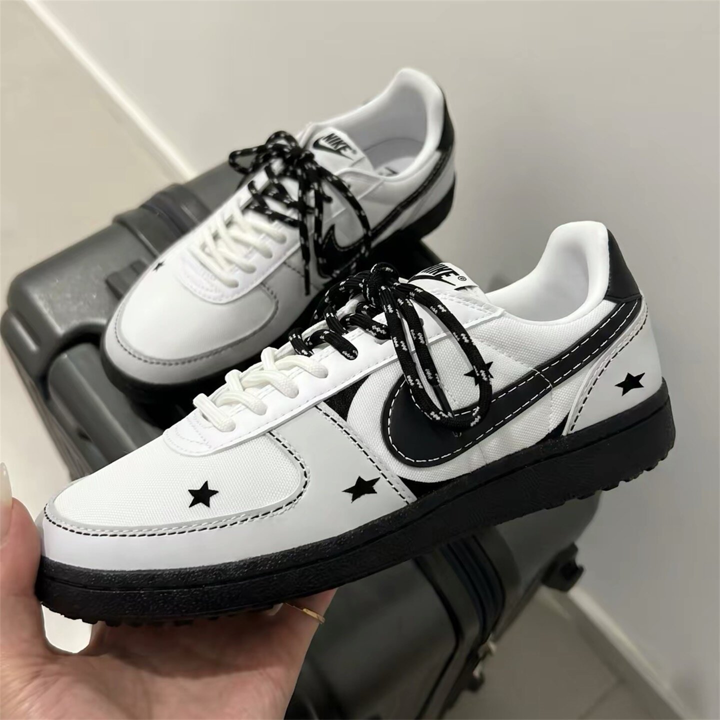 【球鞋定制】耐克 Nike Field General 星空 男女低帮百搭防滑鞋
