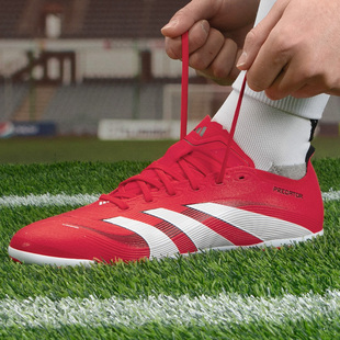 Adidas阿迪达斯男款鞋子2025春季新款猎鹰中端AG钉鞋足球鞋ID3837