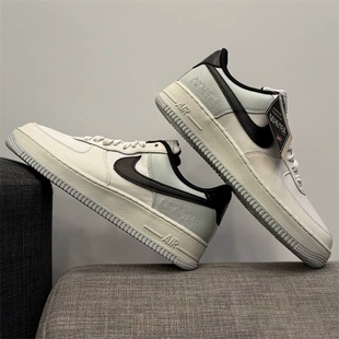 Nike耐克男鞋子2025冬季新款空军低帮潮流舒适防滑板鞋CK2630-004