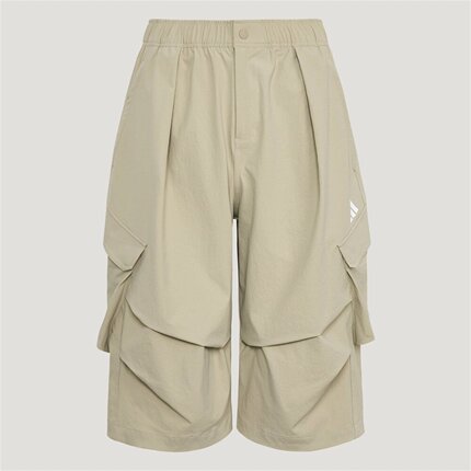 Adidas阿迪达斯男款裤子2026夏季新款舒适宽松运动休闲中裤LC7793
