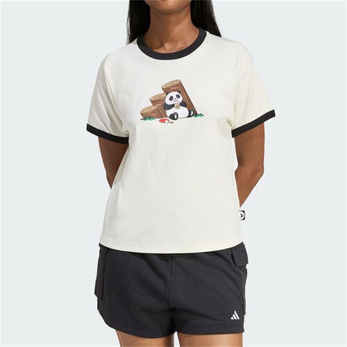 Adidas阿迪达斯女子短袖2026夏季新款舒适百搭简约修身T恤KB7214