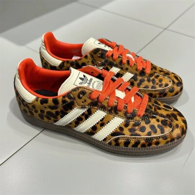 阿迪达斯三叶草男女鞋子2025秋季新款德训百搭运动潮流板鞋JI2734