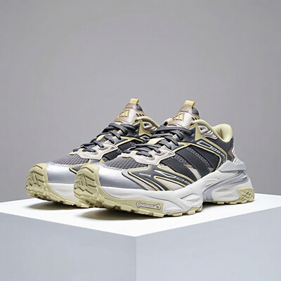 Adidas阿迪达斯男女鞋2026夏季新款舒适透气百搭增高老爹鞋KJ7238