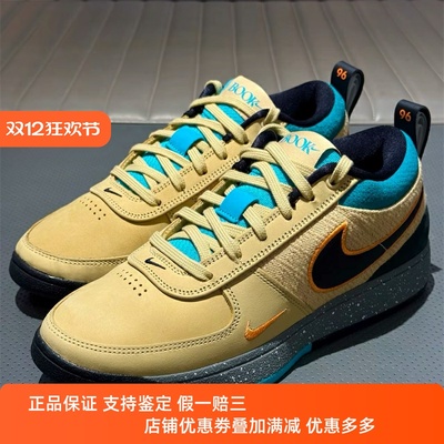 Nike耐克男款鞋子2025春季新款布克舒适训练板鞋篮球鞋IF2405-200