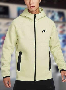 Nike耐克男外套2024冬季新款舒适百搭保暖宽松连帽夹克FB7922-371