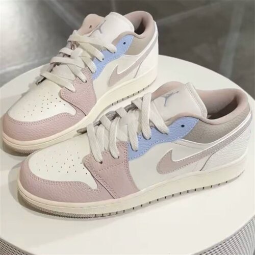 Nike耐克大童男女鞋2026夏季新款AJ JORDAN 1低帮板鞋IV3219-161