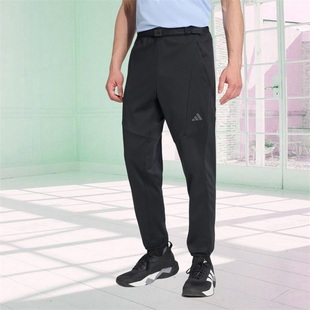 Adidas阿迪达斯男款裤子2025冬季新款舒适百搭运动休闲长裤JN3674