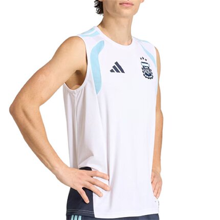 Adidas阿迪达斯男子上衣2026夏季新款舒适透气速干足球背心JY7037