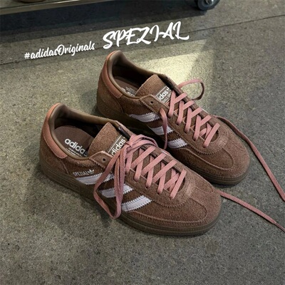 阿迪达斯三叶草男女鞋2026春季新款舒适百搭轻便德训鞋板鞋IH1503