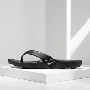 Nike耐克女款鞋子2026夏季新款舒适百搭人字拖防滑拖鞋IH2381-001