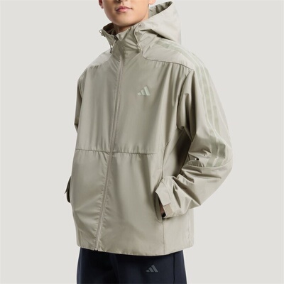 Adidas阿迪达斯男子外套2026春季新款舒适宽松运动休闲夹克KW4766