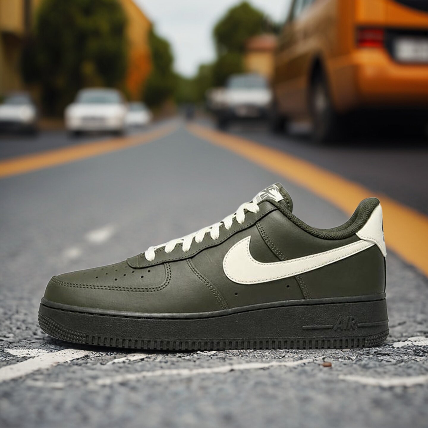 Nike耐克男鞋子2026冬季新款空军一号舒适低帮耐磨板鞋FJ4146-304