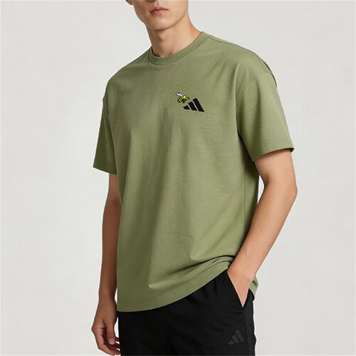 Adidas阿迪达斯男子短袖2026夏季新款舒适宽松运动休闲T恤KG3847