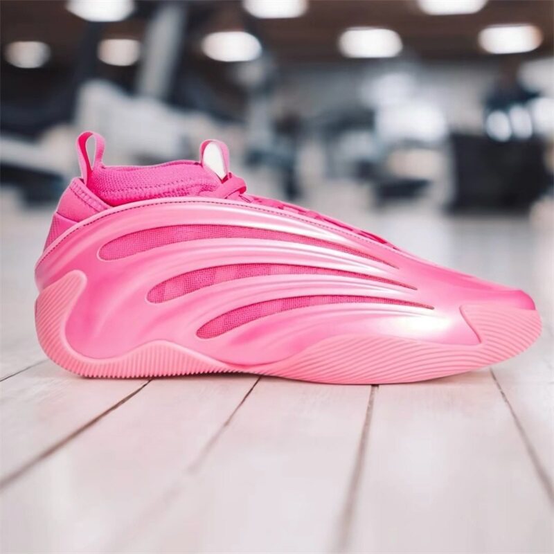 Adidas阿迪达斯男鞋子2025秋季新款哈登缓震实战训练篮球鞋KJ6128