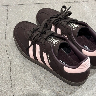 阿迪达斯三叶草男女鞋2026春季新款舒适百搭轻便德训鞋板鞋IH9166