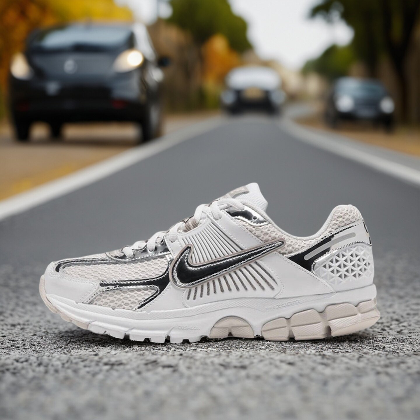 Nike耐克女鞋子2026冬季新款Zoom Vomero 5低帮老爹鞋IV4311-102