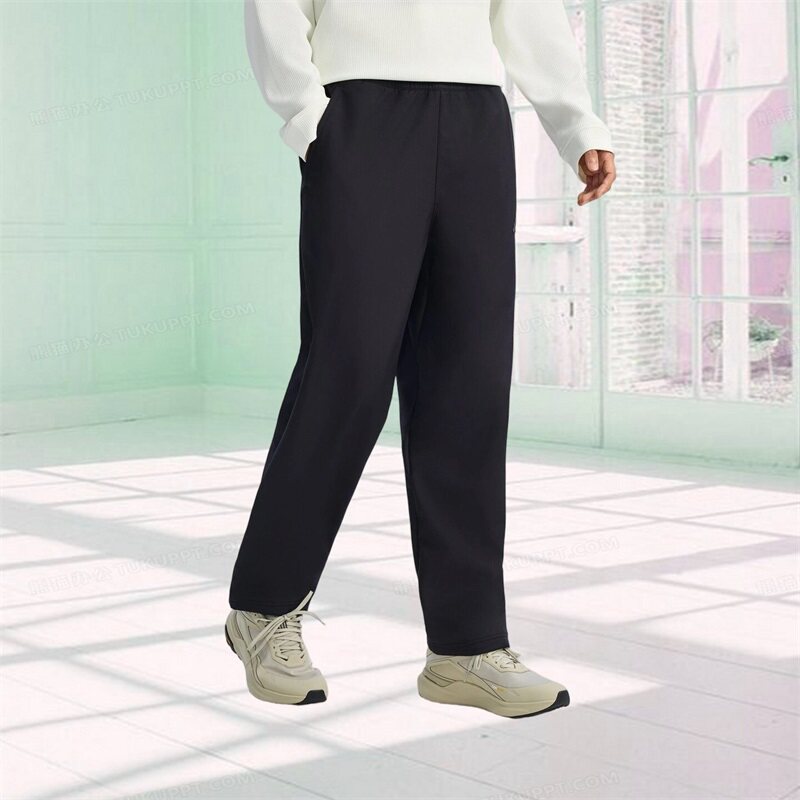 Adidas阿迪达斯男款裤子2026春季新款舒适宽松运动休闲长裤KR2529