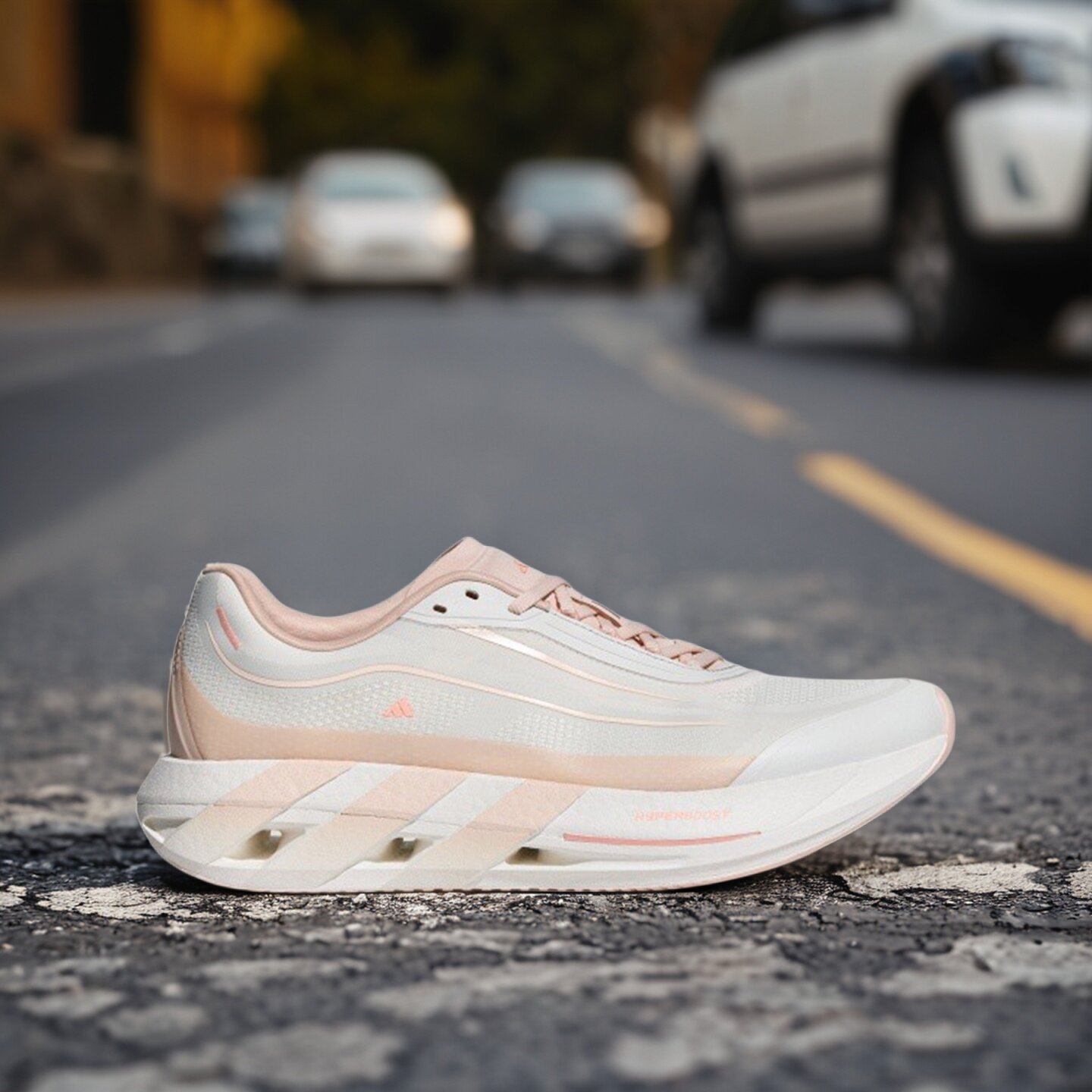 Adidas阿迪达斯男女鞋子2026秋季新款舒适透气防滑耐磨跑鞋KH6784