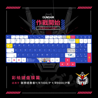 联想拯救者笔记本键盘膜适用2024款y9000p电脑键盘全覆盖膜r9000p按键贴y7000p防尘罩r7000p15.6寸键盘保护膜