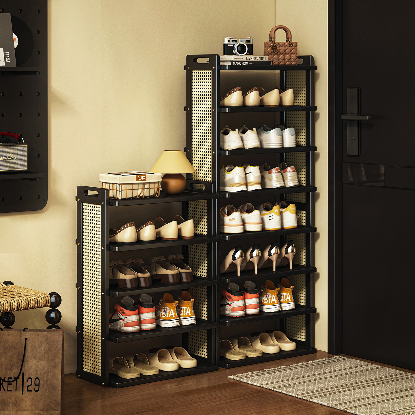 鞋架多层家用门口鞋子置物架