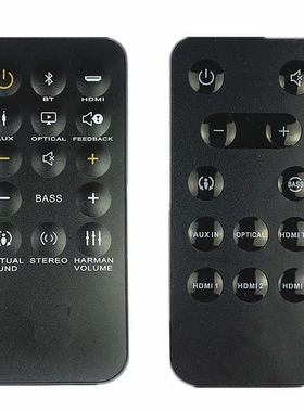 JBL条形音箱回音壁遥控器SB400 SB450 SB20 SB350 SB250 STV202CN