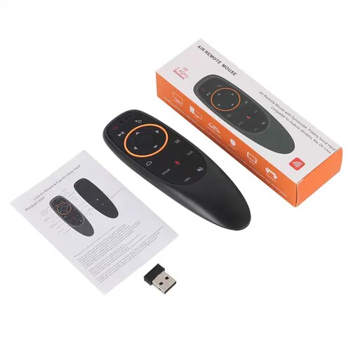 G10 Voice Remote Control ABS Plastic Silicone 2.4G Wireless