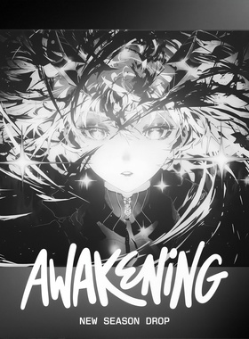 Awakening觉醒Sora WALLHACK沃哈克SP005限量版钢化玻璃鼠标垫