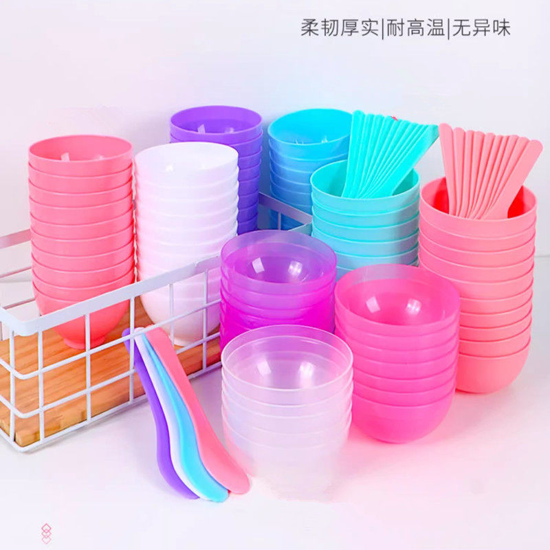 DIY调膜碗软碗塑料美容院自制水疗工具套装精油碗面膜碗棒可多选,家庭/个人清洁工具,DIY面膜工具,淘宝优惠券,粉丝福利购,淘宝优惠卷