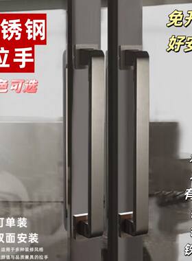 方特伦把手单面安装不需要开孔