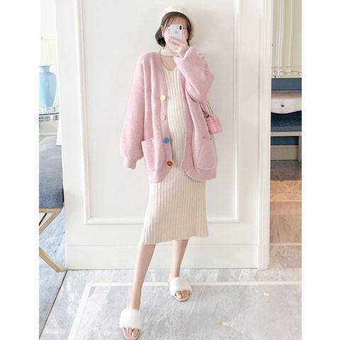 孕妈妈秋装套装春秋冬收腰产前产后孕妇装孕妇托腹裤外套春秋冬季